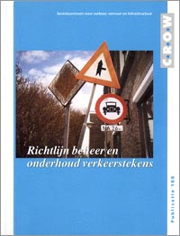 Richtlijn beheer en onderhoud verkeerstekens